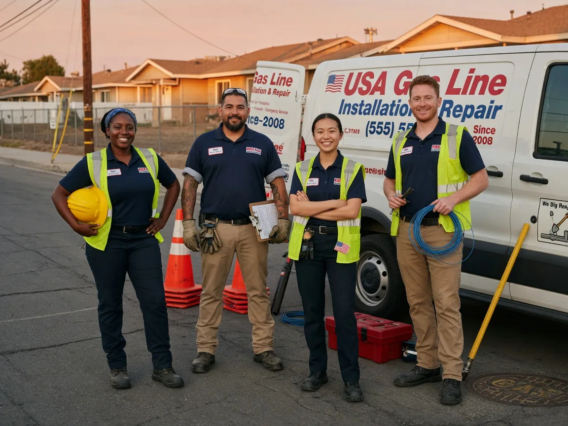 Gas Line Installation company in Rome, PA